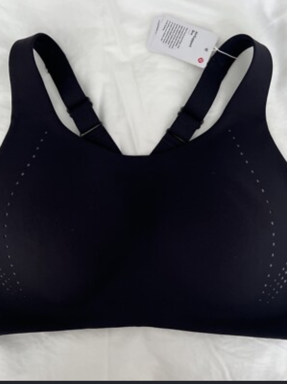 lululemon athletica Black Air Support Bra 38C
